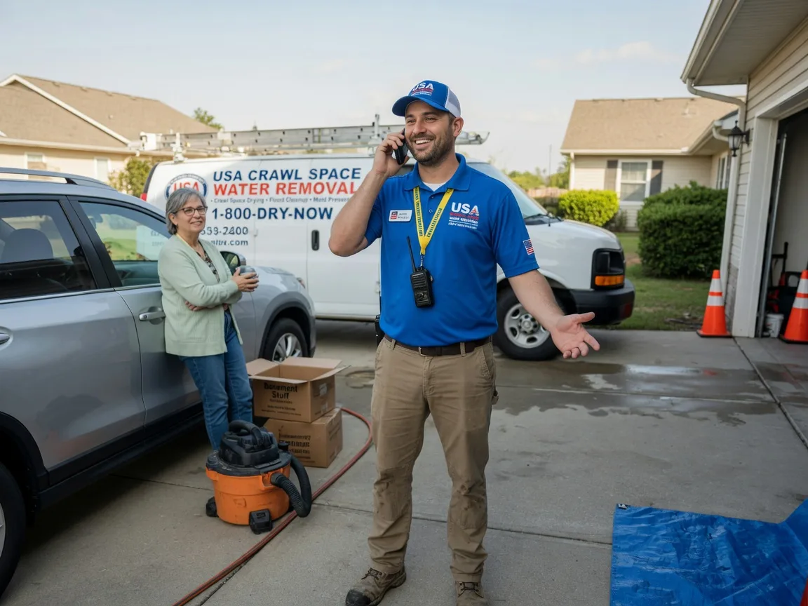 Crawl Space Water Removal Hornbeck, LA FAQs